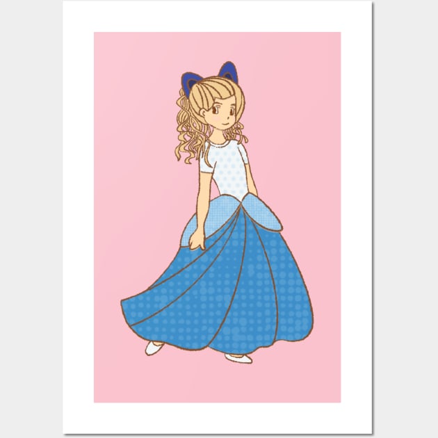 Princess Cat Wall Art by EV Visuals